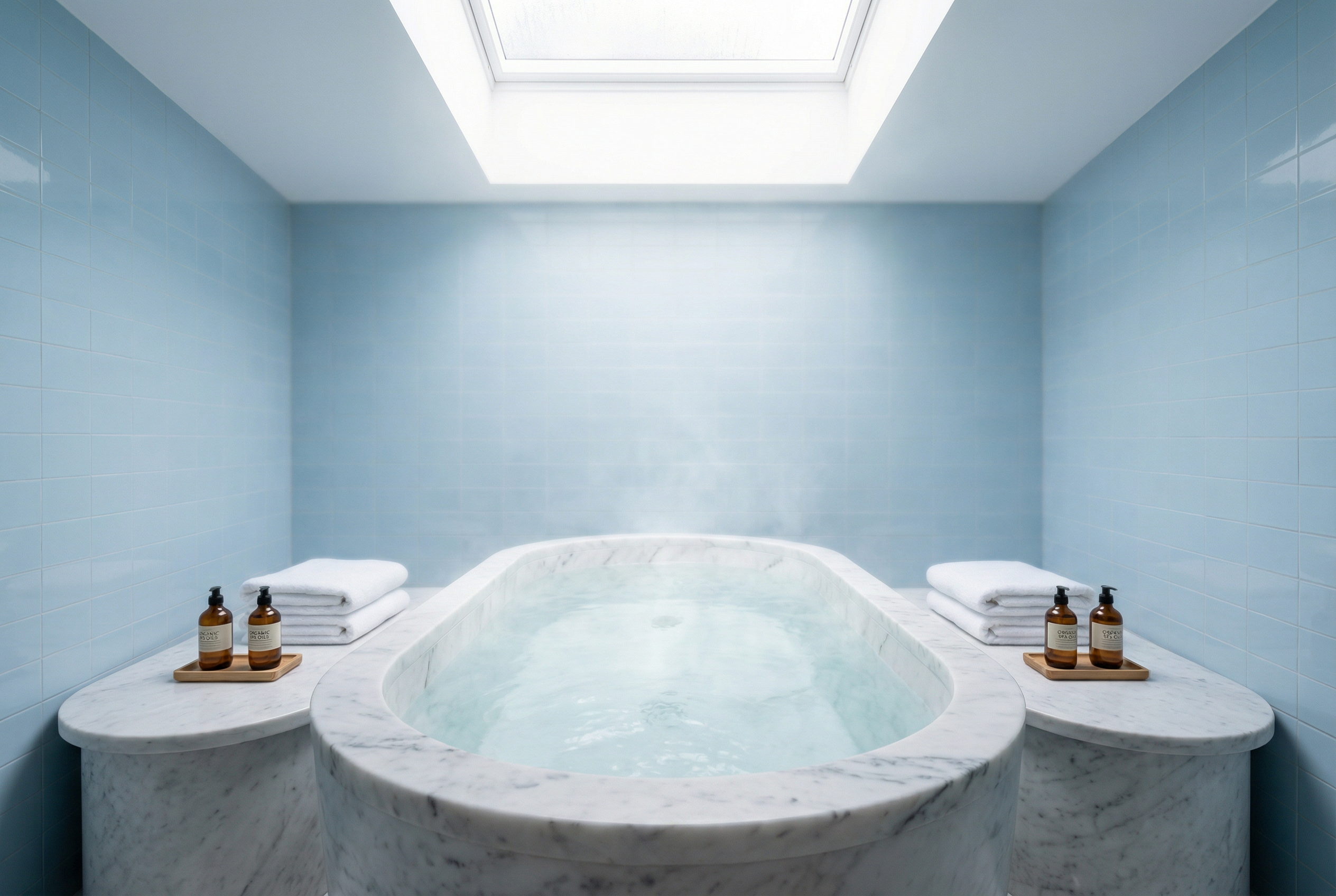 Özel çift kişilik mineral banyo kabini lüks